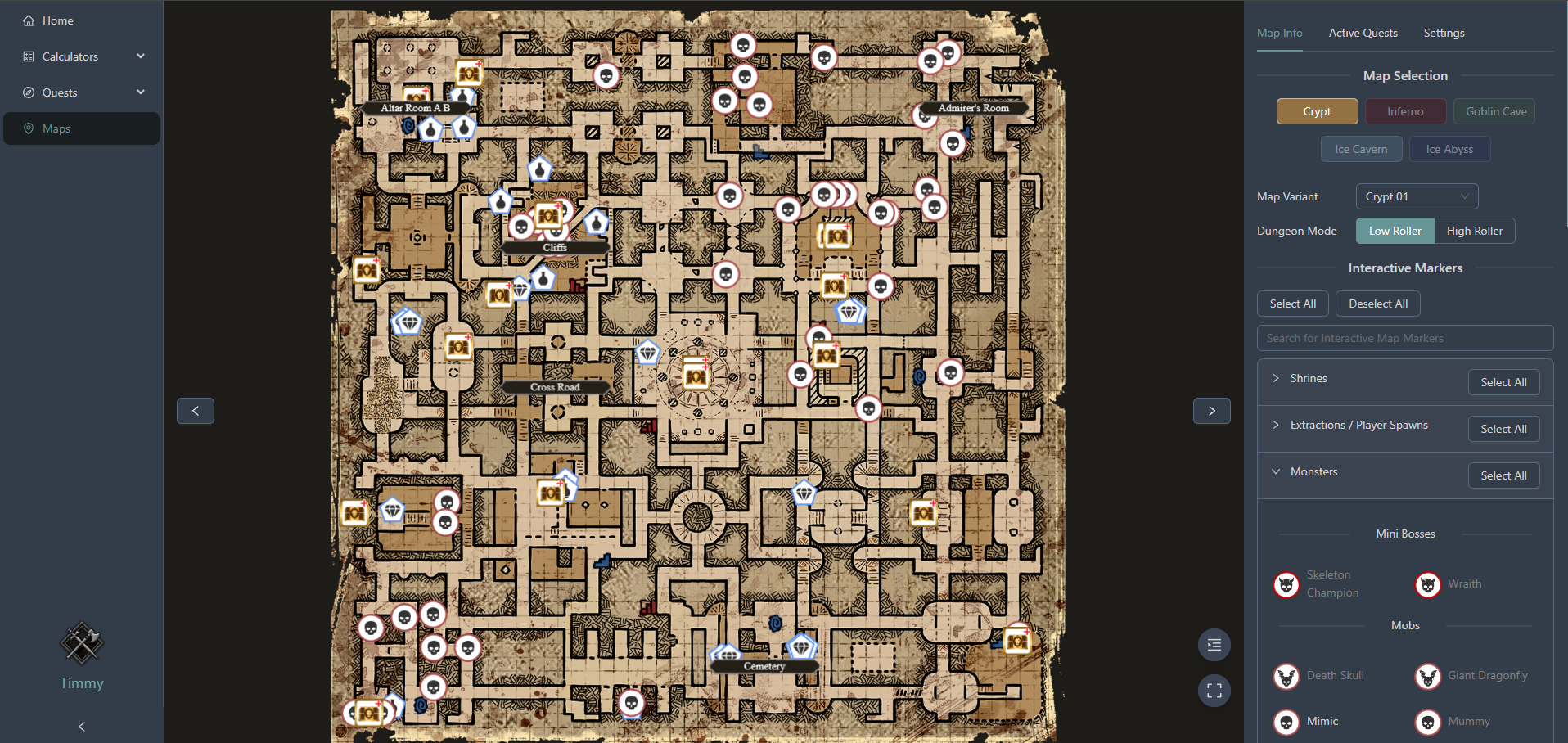 Dark and Darker Tracker preview